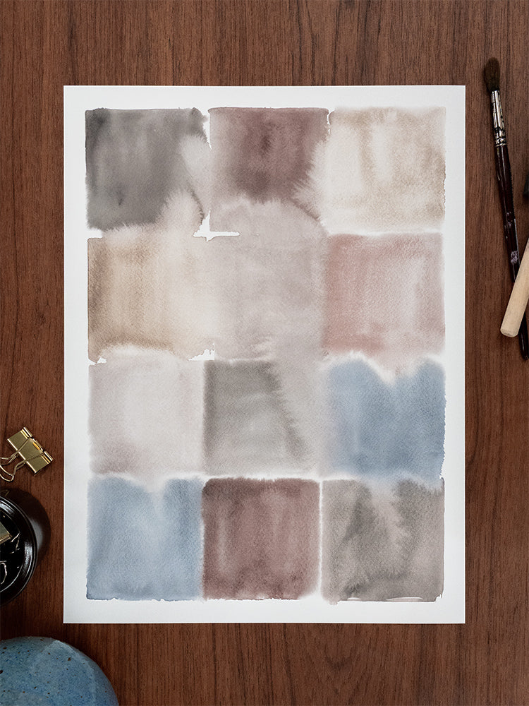 Watercolor Patchwork